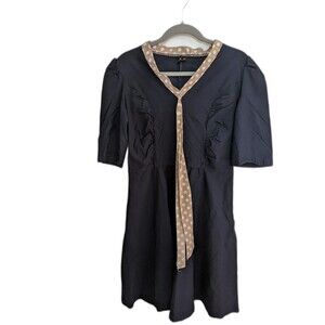Miusol Navy Elbow Sleeve Dress 2XL